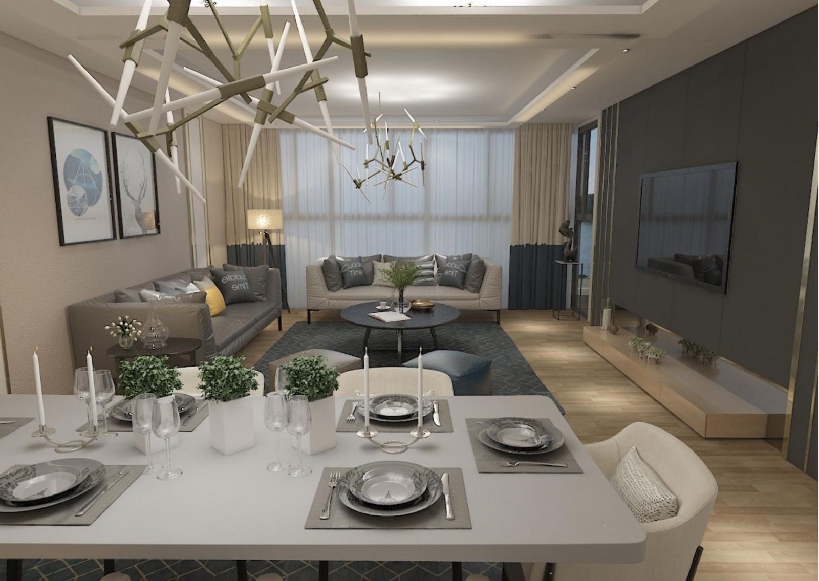 Nilüfer Modern Ev Dekorasyonu